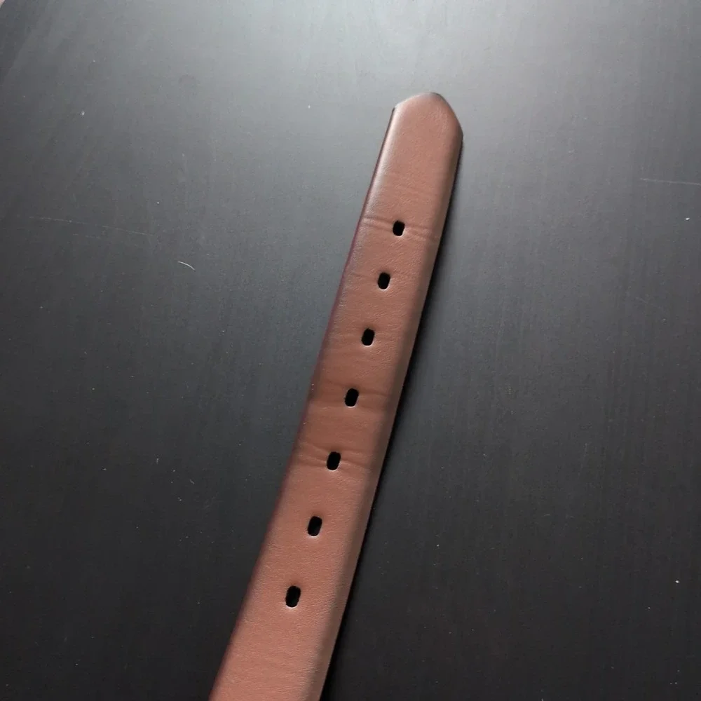 Mens‎ DOCKERS BELT BROWN VEGAN LEATHER SIZE SMALL 30-32